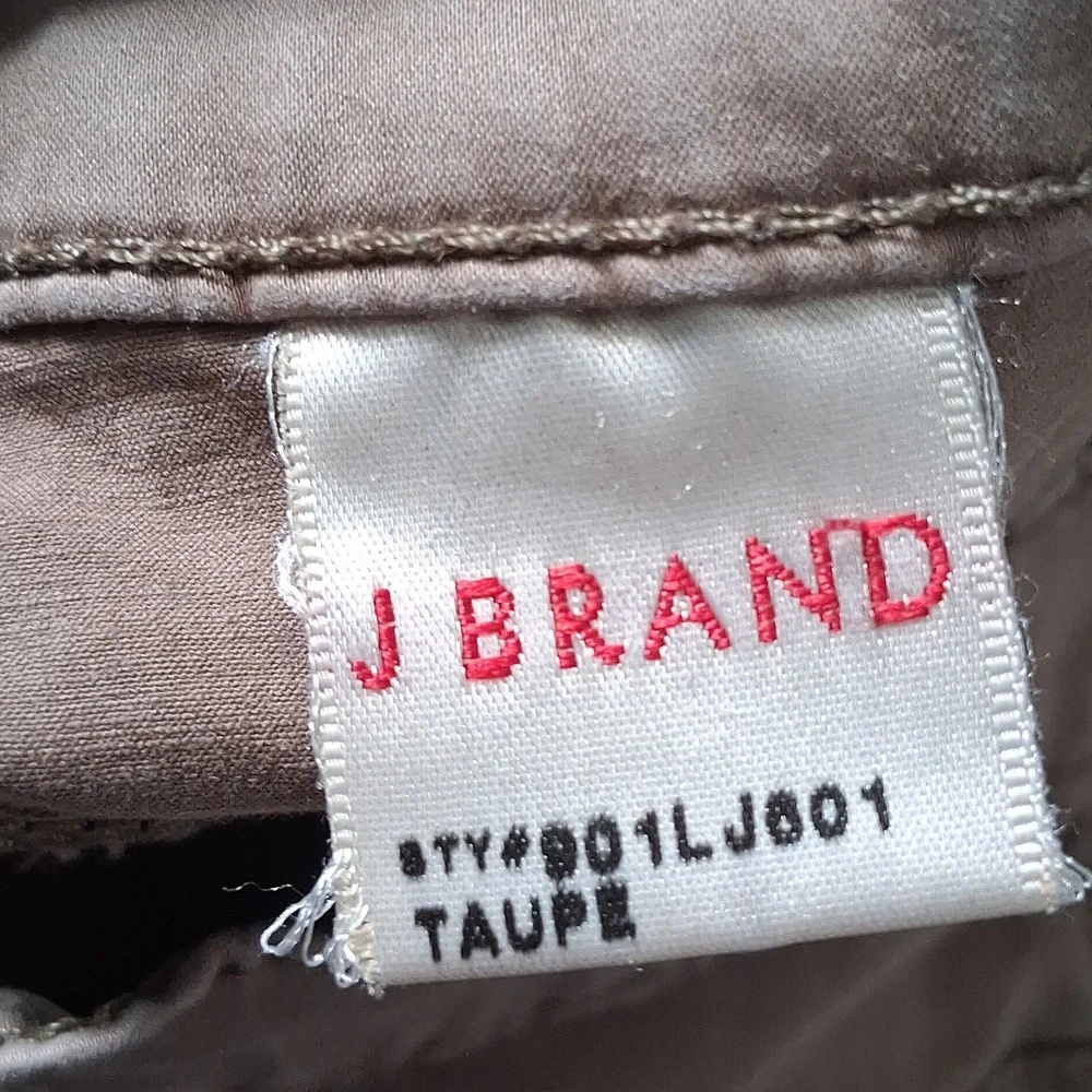 J Brand Women's Stylish Skinny Taupe Pants 117965 Size 25 - Picture 6 of 10